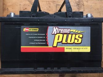 Les Schwab Xtreme Plus Battery