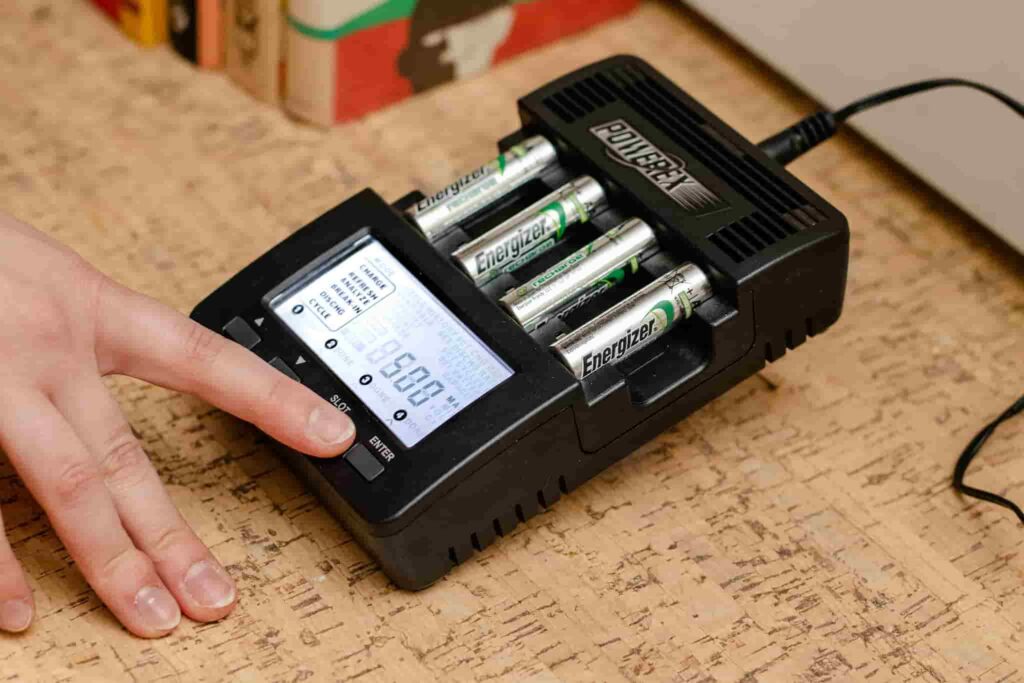 How do you charge rechargeable batteries?